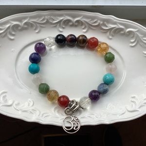 🤩Host Pick!Gemstone “chakra “ bracelet